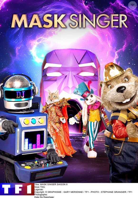 Premières images de la saison 8 de Mask Singer © LAURENT VU / TF1