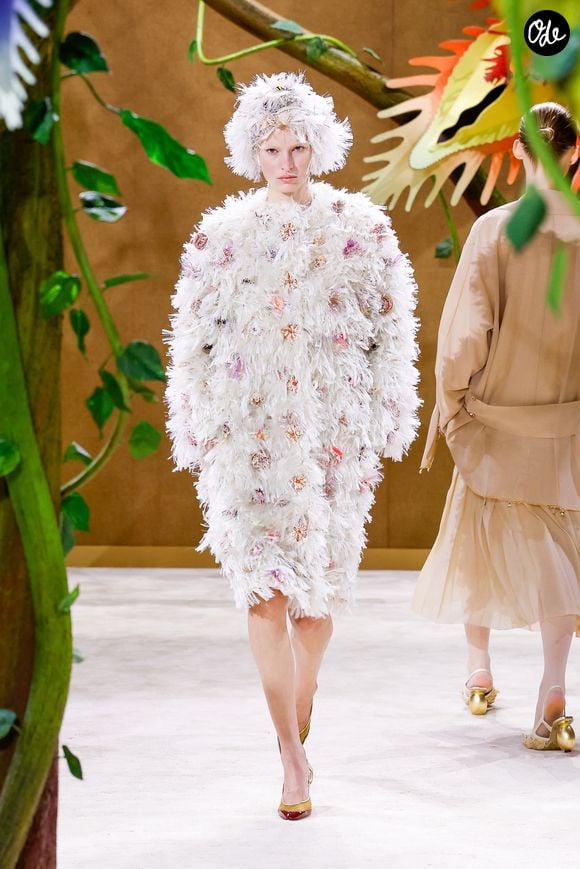 Défilé de mode Chanel Collection Haute Couture Automne/Hiver 2026-2027 lors de la Fashion Week de Paris (PFW) au Grand Palais, à Paris, France, le 7 juillet 2026. © Bestimage