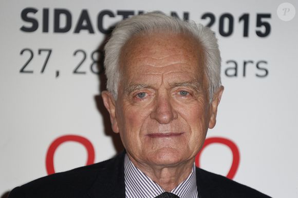 Philippe Labro - Soirée SIDACTION au musée du quai Branly à Paris le Lundi 2 Mars 2015. @Christophe Aubert via Bestimage