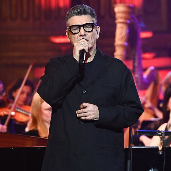 Exclusif - Marc Lavoine - Enregistrement de l'émission "Le Grand Echiquier : Spéciale Dalida" à l'Opéra royal de Versailles, présentée par C.Chazal et A.Manoukian, et diffusée sur France 2, le 18 mars 2025. © Guillaume Gaffiot/Bestimage