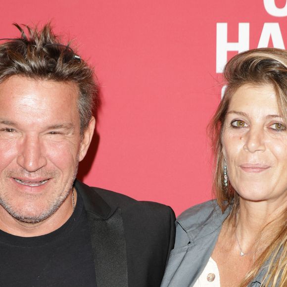 Benjamin Castaldi et Aurore Aleman au photocall du "concerto pour la paix" de Omar Harfouch au Théâtre des Champs-Elysées à Paris le 18 septembre 2024.

© Coadic Guirec / Bestimage