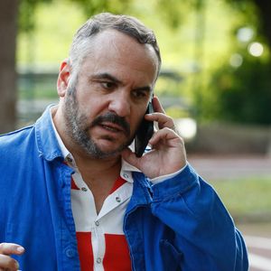 Exclusif - François-Xavier Demaison - Tournage de l'émission "Panique au 31", scénarisée par A.Ducret et T.Villa, réalisée par G.Leforestier, diffusée le 30 décembre 2024 sur TF1. © Christophe Clovis / Bestimage