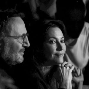 Exclusif - Arthur (Jacques Essebag) et sa femme Mareva Galanter lors du concert de Louis Bertignac au Trianon Paris et diffusé en direct sur Olympia TV, à Paris, France, le 18 janvier 2025. © Jack Tribeca/Bestimage