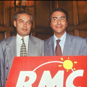 Jean-Pierre Foucault, France, 30 août 1995 – archives de la conférence de presse de rentrée 1995 des animateurs de RMC. Crédit : Coadic Guirec/Bestimage.