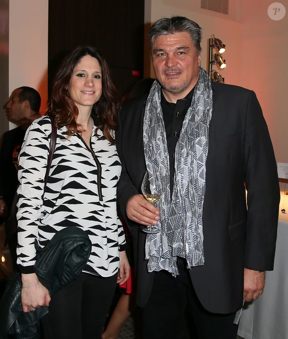 David Douillet à la 1ère édition des "Plumes d'Or du Vin et de la Gastronomie" au Pavillon Vendôme à Paris. le 19 mai 2016. Marc Ausset Lacroix - Denis Guignebourg / Bestimage