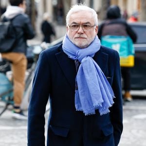 Pascal Praud à la cérémonie religieuse en hommage à Rolland Courbis en l'église de la Madeleine à Paris, France, le 14 janvier 2026.

© Jacovides-Moreau/Bestimage