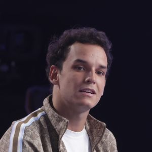 Exclusif - Théo Curin, sur le plateau de l’enregistrement de l’émission « Face à Hanouna » présentée parC.Hanouna et diffusée sur C8 le 14 septembre 2024, à Paris, France, le 12 septembre 2024. © Jack Tribeca / Bestimage