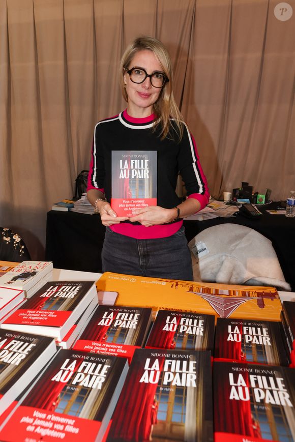 Sidonie Bonnec à la Hall Georges Brassens de Brive-la-Gaillarde pour la 43 ème Foire du Livre de Brive, le 8 novembre 2025. © Jean-Marc Lhomer/Bestimage