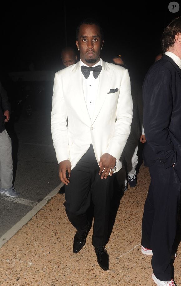 Le 5 mai 2025, le procès pénal de P.Diddy, Sean Combs de son vrai nom, s'est ouvert au tribunal fédéral de Manhattan. A rappeler qu'il est actuellement poursuivi pour enlèvement, trafic sexuel violences, transport à des fins de prostitutions et corruption. 

P.Diddy participe à la P.diddy Yacht Party lors du 65ème Festival de Cannes à Cannes, France. 2012.  (Backgrid UK/ Bestimage).