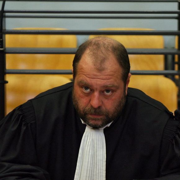 Maitre Eric Dupond-Moretti photographie dans la salle d'audience de la Cour d'Assises du Tarn lors de son proces en appel a Albi, France, le 19 mars 2010. Photo Pascal Parrot/ABACAPRESS.COM