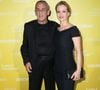 Pour l'occasion, Thierry Ardisson a opté pour un costume entièrement noir, comme à son habitude.
Exclusif - Thierry Ardisson et sa femme Audrey Crespo-Mara - Le professeur S.Lyonnet, président de l'Institut des maladies génétiques, et le galériste K. Mennour ont organisé la 4ème édition de la soirée "Heroes for Imagine", une grande vente aux enchères d’oeuvres d'art, animée par G.Elmaleh et dirigée par Christie's, à l'institut Imagine, 24 boulevard du Montparnasse dans le 15ème arrondissement de Paris, France, le 12 septembre 2022. © Dominique Jacovides/Bestimage