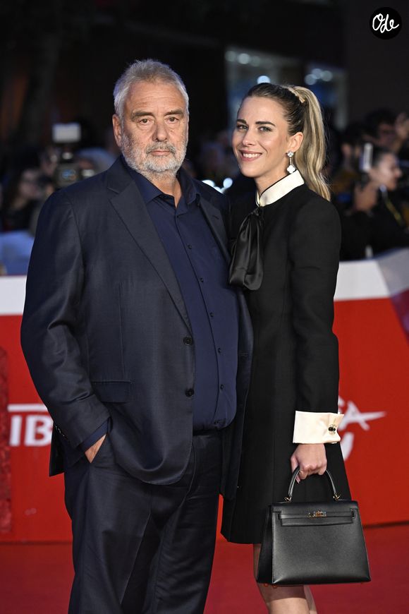 Luc Besson;Sarah Saldmann à la première du film "Dracula" de L.Besson lors de la 20ème édition du festival du film de Rome le 24 octobre 2025.