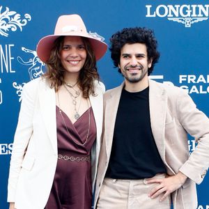 Vanille Clerc (fille de Julien Clerc et de Virginie Coupérie-Eiffel) - People au prix de Diane à l'hippodrome de Chantilly, France, le 16 juin 2024. © Christophe Clovis / Bestimage