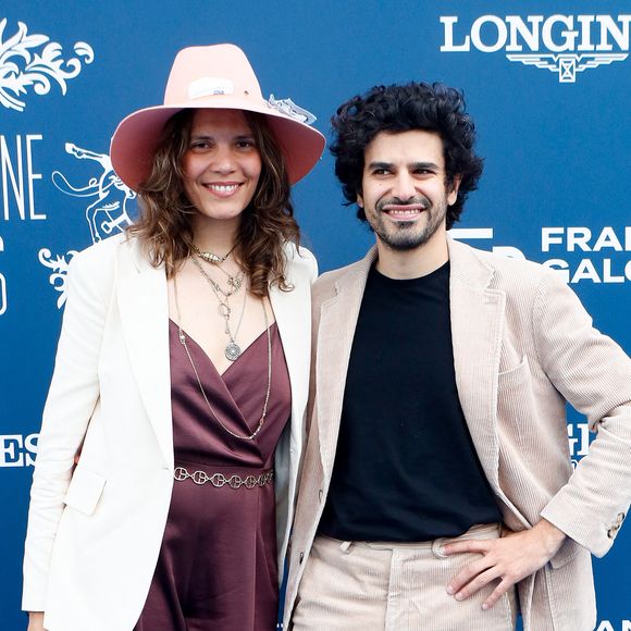 Vanille Clerc (fille de Julien Clerc et de Virginie Coupérie-Eiffel) - People au prix de Diane à l'hippodrome de Chantilly, France, le 16 juin 2024. © Christophe Clovis / Bestimage