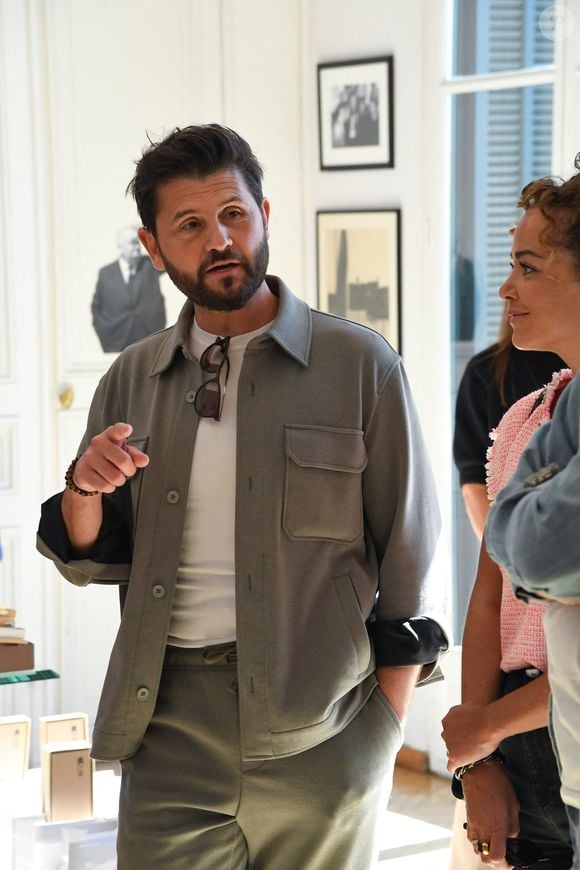 Christophe Beaugrand - D.Lisnard, maire de Cannes, reçoit les animateurs de l'émission Ninja Warrior, à l'Hôtel de Ville de Cannes, le 31 mars 2025. 
© Lionel Urman / Bestimage