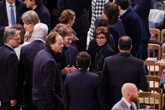 Jean-Marc Dumontet, Renaud Capuçon, Rachida Dati - Cérémonie de réouverture de la cathédrale Notre-Dame de Paris, le 7 décembre 2024. Joyau de l’art gothique, lieu de culte et de culture, symbole universel de la France et de son histoire, la cathédrale de Notre-Dame de Paris rouvre ses portes les 7 et 8 décembre, cinq ans après le terrible incendie qui l’avait ravagée le 15 avril 2019. 
© Dominique Jacovides / Bestimage