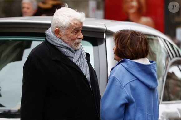 Jacques Weber et Macha Méril - Sorties des obsèques de Niels Arestrup à l'Église Saint-Roch à Paris. Le 10 décembre 2024
© Christophe Clovis / Bestimage