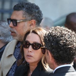 Laura Smet - Sorties des obsèques de Nathalie Baye en l'église Saint-Sulpice à Paris le 23 avril 2026. 

© Dominique Jacovides - Coadic Guirec / Bestimage
