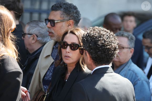 Laura Smet - Sorties des obsèques de Nathalie Baye en l'église Saint-Sulpice à Paris le 23 avril 2026. 

© Dominique Jacovides - Coadic Guirec / Bestimage