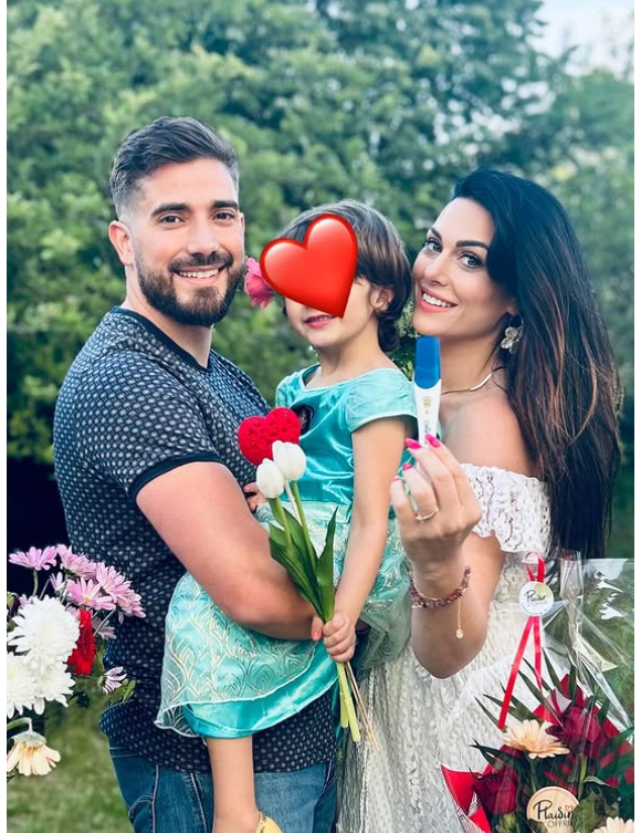 Emilie, candidate de "Mariés au premier regard", est enceinte de son compagnon Michael.
Crédit : Instagram