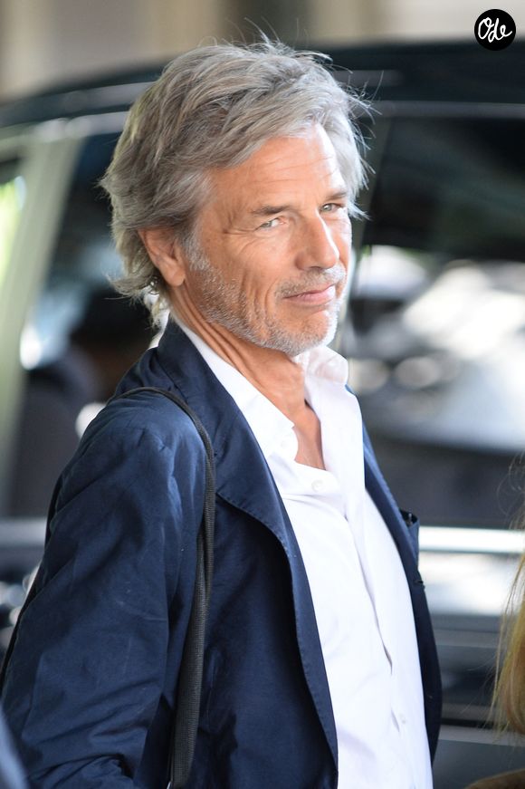 Guy Lagache - Les célébrités lors de l'hommage rendu aux obsèques de Françoise Coquet au cimetière de Montmartre à Paris le 24 juillet 2026. Agence / Bestimage