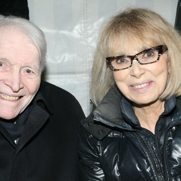 Rétro - Le professeur Christian Cabrol et Mireille Darc lors de la Course du Coeur, le 30 mars 2016