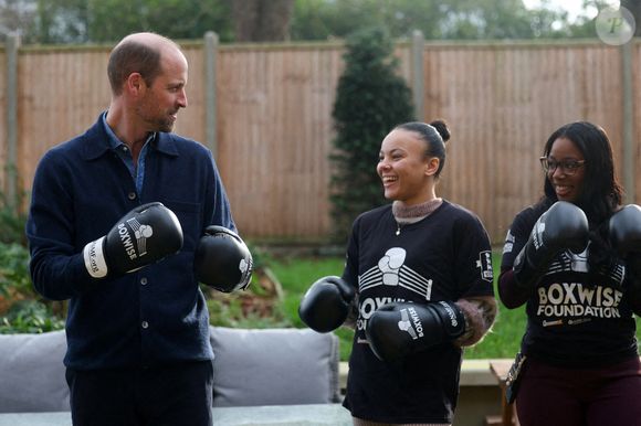 Le Prince de Galles a visité Centrepoint à Ealing, dans l'ouest de Londres, pour rencontrer des jeunes soutenus par l'organisation caritative.  Hannah McKay/PA Wire