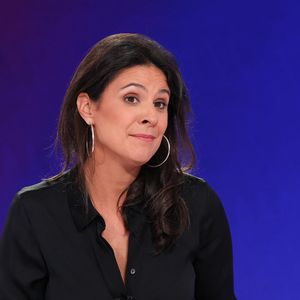 Apolline de Malherbe lors de la conférence de presse de rentrée BFM TV. - RMC du groupe Altice France à Paris, France, le 31 août 2023. © Coadic Guirec/Bestimage