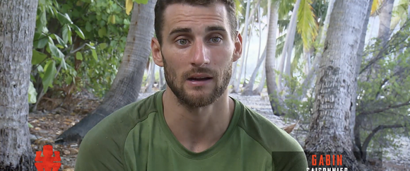 Ce grand sportif compte s'appuyer sur sa détermination et son esprit d'équipe pour agir concrètement sur le terrain.

Gabin dans "Koh-Lanta, Les Armes secrètes" sur TF1.