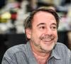 Michel Bussi au Salon Iris Noir de Bruxelles, salon spécialisé dans le roman noir et le polar, le 26 octobre 2024 - Photo : Quinet JM/Belpress/ANDBZ/ABACAPRESS.COM