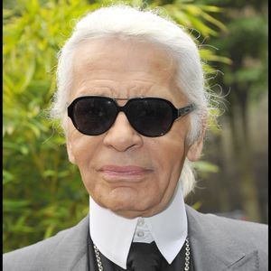Karl Lagerfeld, portrait  COADIC GUIREC / BESTIMAGE