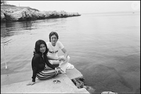 Yoko Ono et John Lennon à Cannes