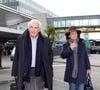 Anne Sinclair revient de loin... En 2011, elle avait affiché un soutien sans faille à son ex-mari Dominique Strauss-Kahn dont elle a depuis divorcé, suite à l'affaire du Sofitel. Arrêté en Outre-Atlantique, l'ex-patron du FMI avait été accusé d’agression sexuelle par Nafissatou Diallo, une femme de chambre de Manhattan.
Arrivée de Dominique Strauss Kahn et Anne-Sinclair à l'aéroport d'Orly Sud de retour de Marrakech - 2012. (AGENCE / BESTIMAGE)