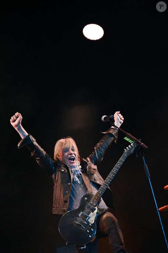Jean-Louis Aubert sur scène lors du festival des Francofolies 2021 à la Rochelle, France, le 10 juillet 2021. ©BestImage