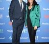 Michel Cymes avec sa femme Nathalie - Dîner de Gala Moteur! à la Bibliothèque Nationale de France (BNF) à Paris le 25 mars 2024 © Guirec Coadic / Bestimage