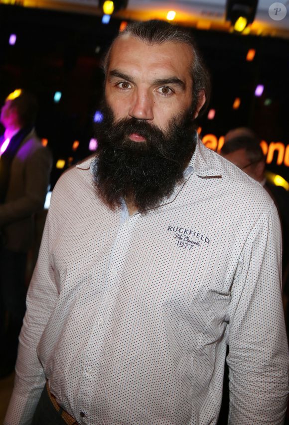 Sébastien Chabal lors de l'ouverture de la nouvelle boutique Orange Opera a Paris, France, le 07 Novembre 2016. Photo by Jerome Domine/ABACAPRESS.COM
