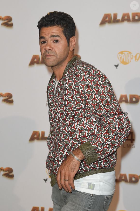 Jamel Debbouze - Les célébrités posent lors du photocall de l'avant-première du film "Alad'2" au cinéma le grand Rex à Paris le 21 septembre 2018.
© Guirec Coadic/Bestimage