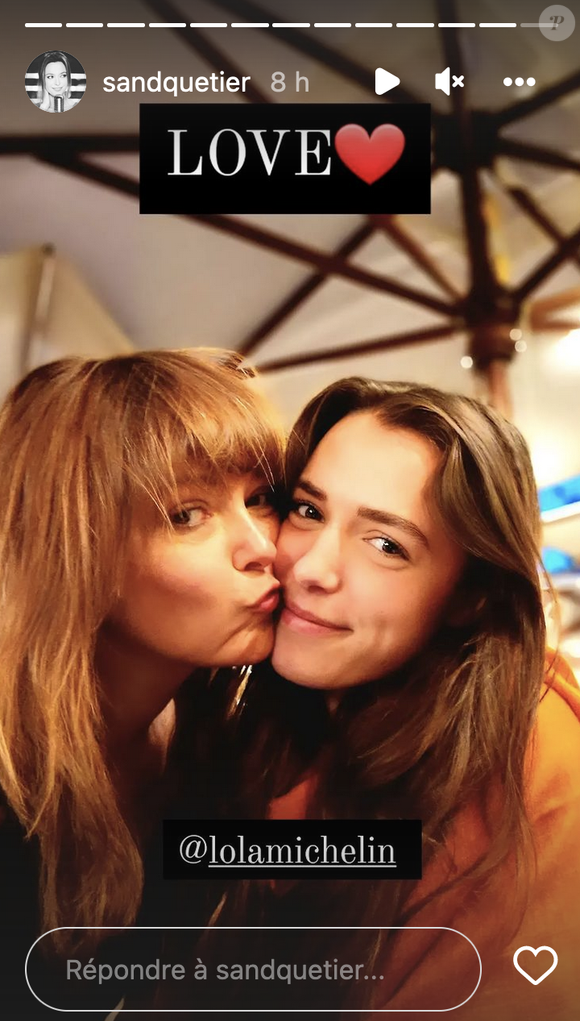 Sandrine Quétier fête l'anniversaire de sa fille Lola avec son ex Fabrice Michelin - Instagram