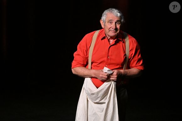 Exclusif - Spectacle "Adieu les Magnifiques" de Michel Boujenah qui se produisait au Grimaldi Forum à Monaco dans le cadre de la 19èmeme édition des Sérénissimes de l'Humour , le 13 mars 2025. © Bruno Bebert/Bestimage