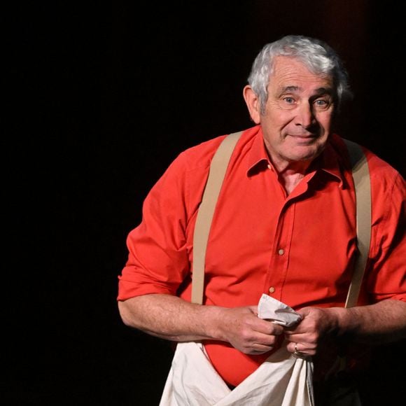 Exclusif - Spectacle "Adieu les Magnifiques" de Michel Boujenah qui se produisait au Grimaldi Forum à Monaco dans le cadre de la 19èmeme édition des Sérénissimes de l'Humour , le 13 mars 2025. © Bruno Bebert/Bestimage