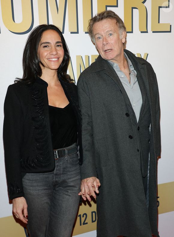 Danièle Dubosc et Franck Dubosc - Photocall de la représentation exceptionnelle de LUMIÈRE ! par Thierry Frémaux au Grand Rex à Paris le 12 décembre 2025.
Photo par Guirec Coadic / Bestimage