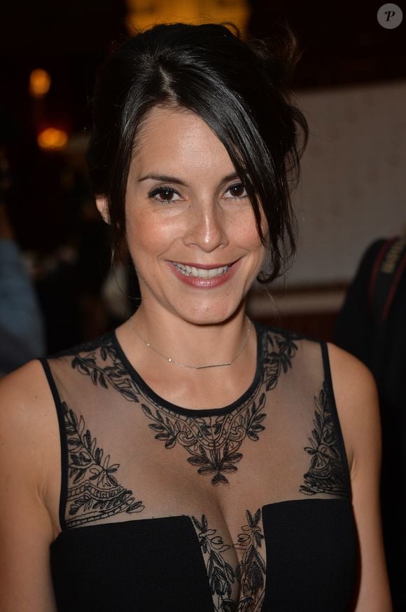 Marion Jollès Grosjean -  Gala de charité organisé par Romain Grosjean au profit de l'association "Enfance et Cancer" à l'hôtel InterContinental à Paris, le 9 septembre 2015.