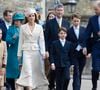 Ce dimanche 5 avril, toute la famille royale d'Angleterre était réunie pour la messe de Pâques.

Le prince William, Kate Middleton, la princesse Charlotte, le prince George et le prince Louis assistent à l'office annuel de Pâques à la chapelle Saint-Georges, dans l'enceinte du château de Windsor, le 5 avril 2026.

Photo : Goff / Bestimage