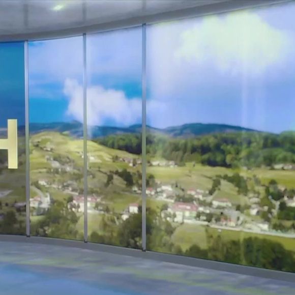 Isabelle Ithurburu dans le JT de TF1 le 15 août 2025. Capture d'écran TF1