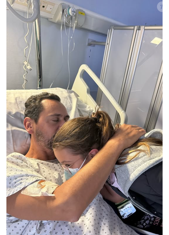Olivier Colas (Familles nombreuses) quitte l'hôpital, comme l'annonce sa femme Delphine.