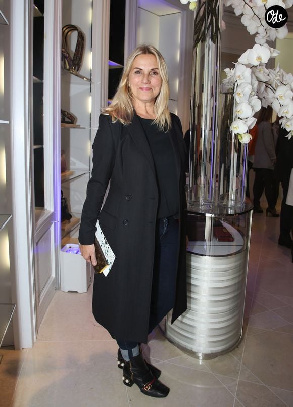 Exclusif - Sophie Favier à la Boutique Christian Dior - Edition biennale des Vendanges de l’avenue Montaigne et de la rue François 1er à Paris, France, le 14 septembre 2017. © Denis Guignebourg/Bestimage