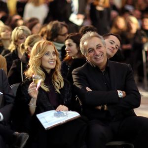 Exclusif - Lara Fabian et Gerard Pullicino - Paris le 3 décembre 2012 - Vente aux enchères des Frimousses de créateurs, au Petit Palais, au profit de l'UNICEF © DOMINIQUE JACOVIDES / BESTIMAGE