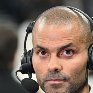Tony Parker (asvel) - People assistent au match de basket de la 10ème journée d'Euroligue "LDLC Asvel - Bayern Munich (100-101)" à Lyon le 23 novembre 2023.