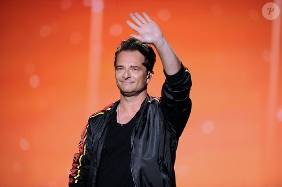 C'est David Hallyday, grand-père comblé, qui a annoncé cette heureuse nouvelle. David Hallyday - Enregistrement de l'émission TV "La Chanson Secrète 2", qui sera diffusée le 14 septembre sur TF1. Le 25 juin 2019. © Gaffiot-Perusseau / Bestimage