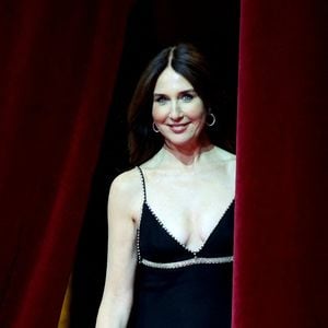 Elsa Zylberstein - Cérémonie d'ouverture du 17ème Festival Lumière à la Halle Tony Garnier à Lyon, le 11 octobre 2025. © Dominique Jacovides / Bestimage